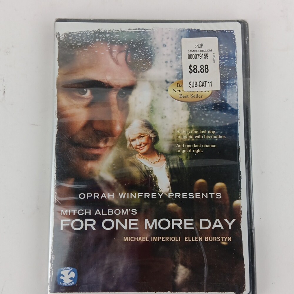 Oprah Winfrey Presents Mitch Alboms For One More Day (DVD, 2008) NEW SEALED